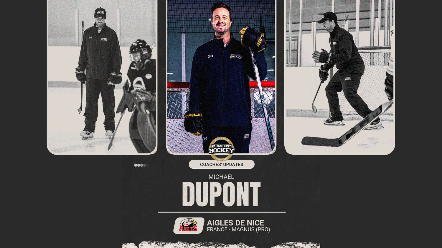 Coach Mick Dupont Joins the Aigles de Nice