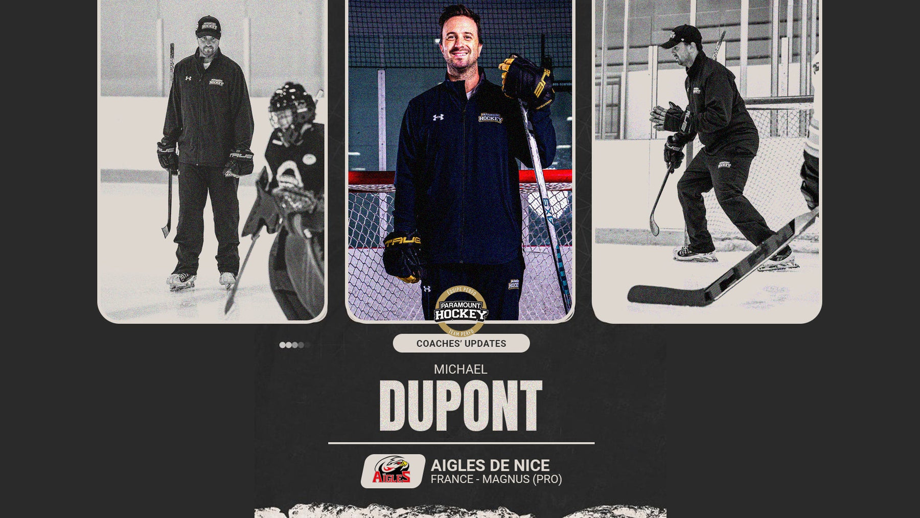 Mick Dupont se joint aux Aigles de Nice